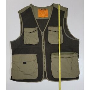 Urban Outfitters Military Green Tactical Utility Vest Fleece Pocket Mens Size XL